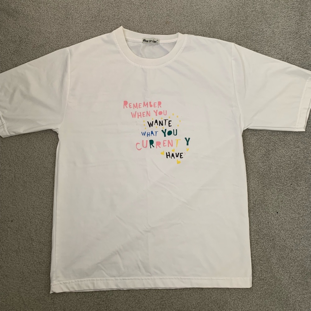 Quote T shirt